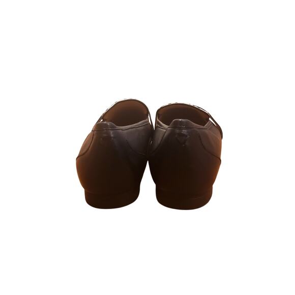 Vionic Savannah Flat Leather and Suede Loafer Spotted Black/White Size 7.5 - Picture 5 of 10